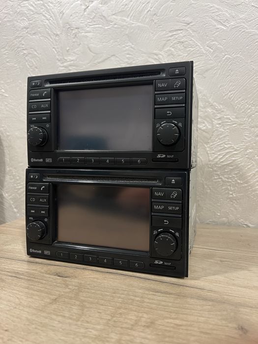 Оригінальна магнітола Nissan Qashqai, штатна навігація Ніссан Кашкай