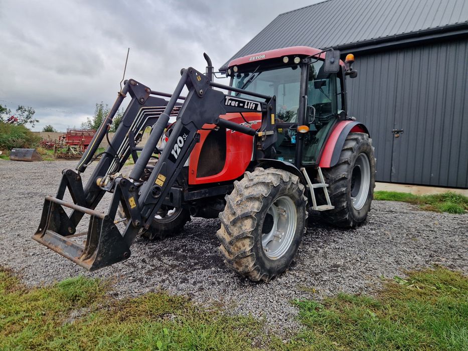 Zetor PROXIMA POWER 105 TUR 4600 MTH Ładowacz półbiegi bardzo ładny