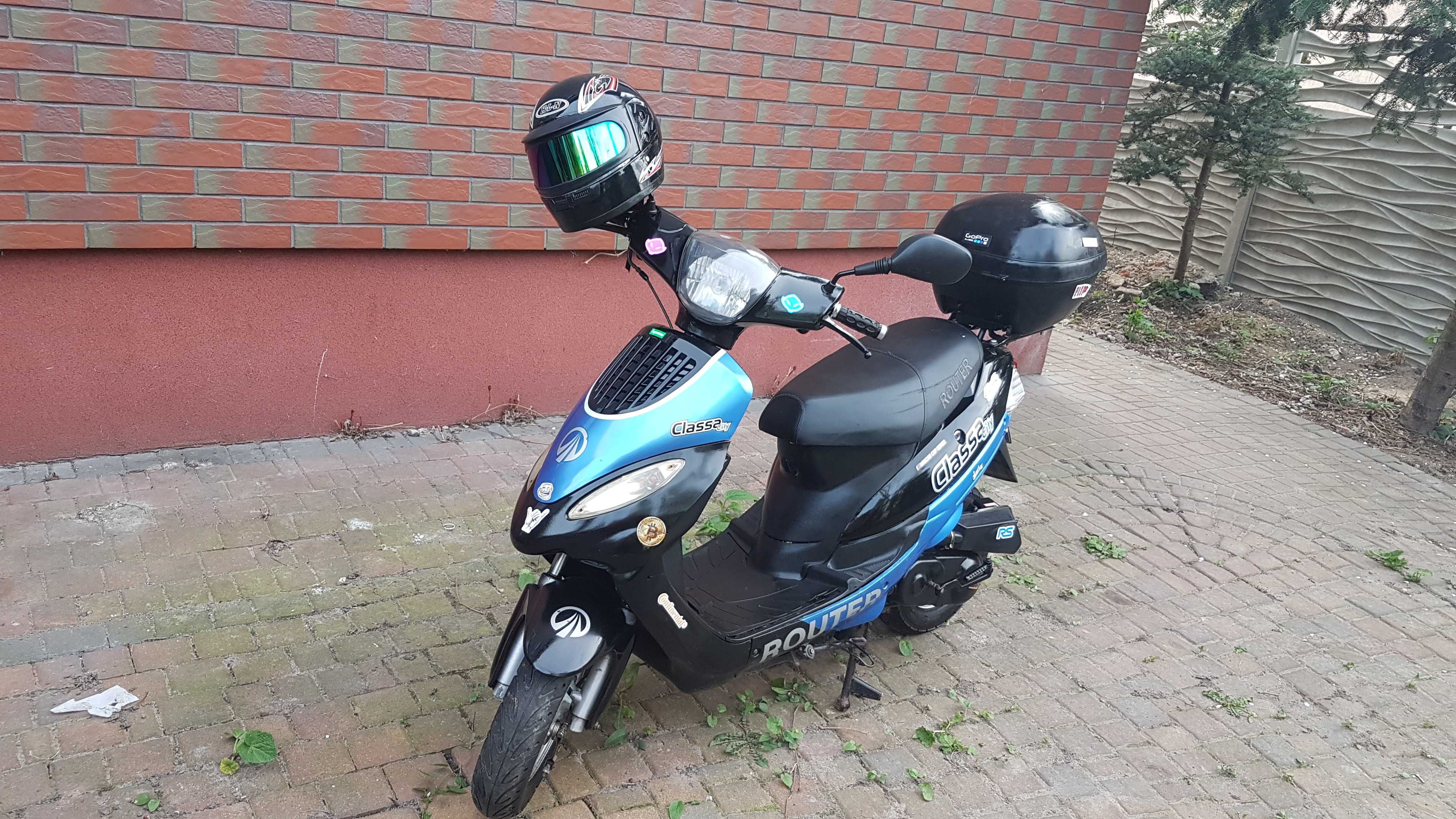 Skuter Romet City 50cm3.Nie piaggio,yamaha..Bardzo mały przebieg.!