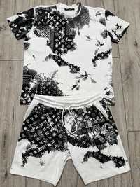 Dres komplet koszulka + spodenki Louis Vuitton, rozmiar M/L