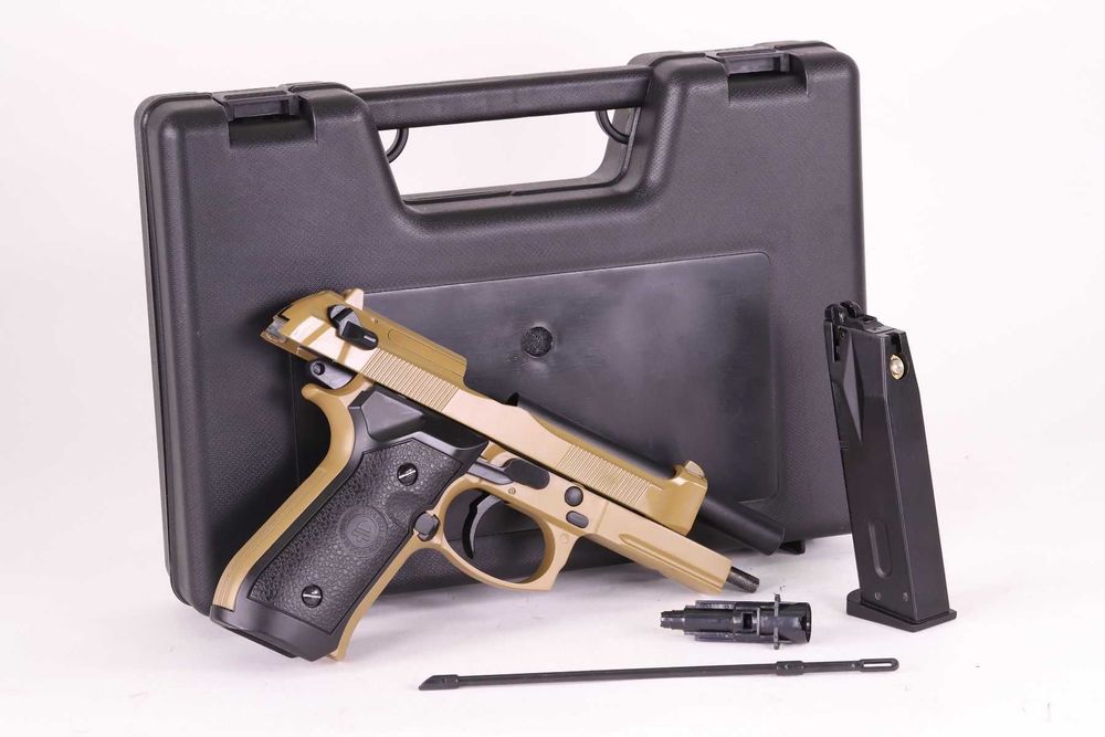 Pistola airsoft Beretta (Blowback)(FullMetal)(Nova)