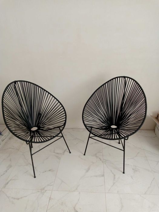 Садове крісло з ротанга