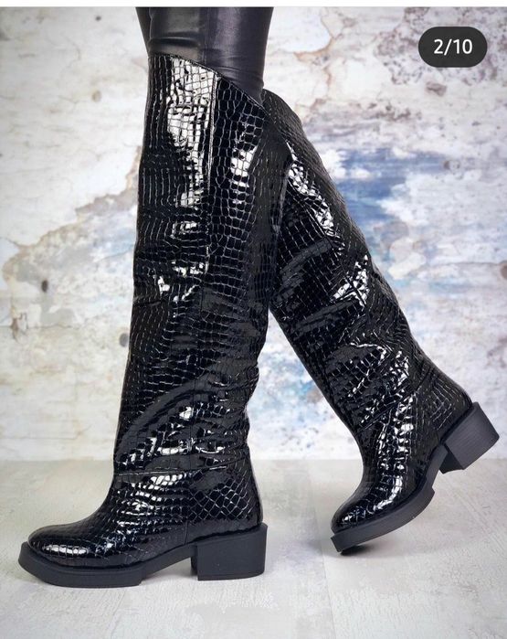 Сапоги, труби, ботфорди