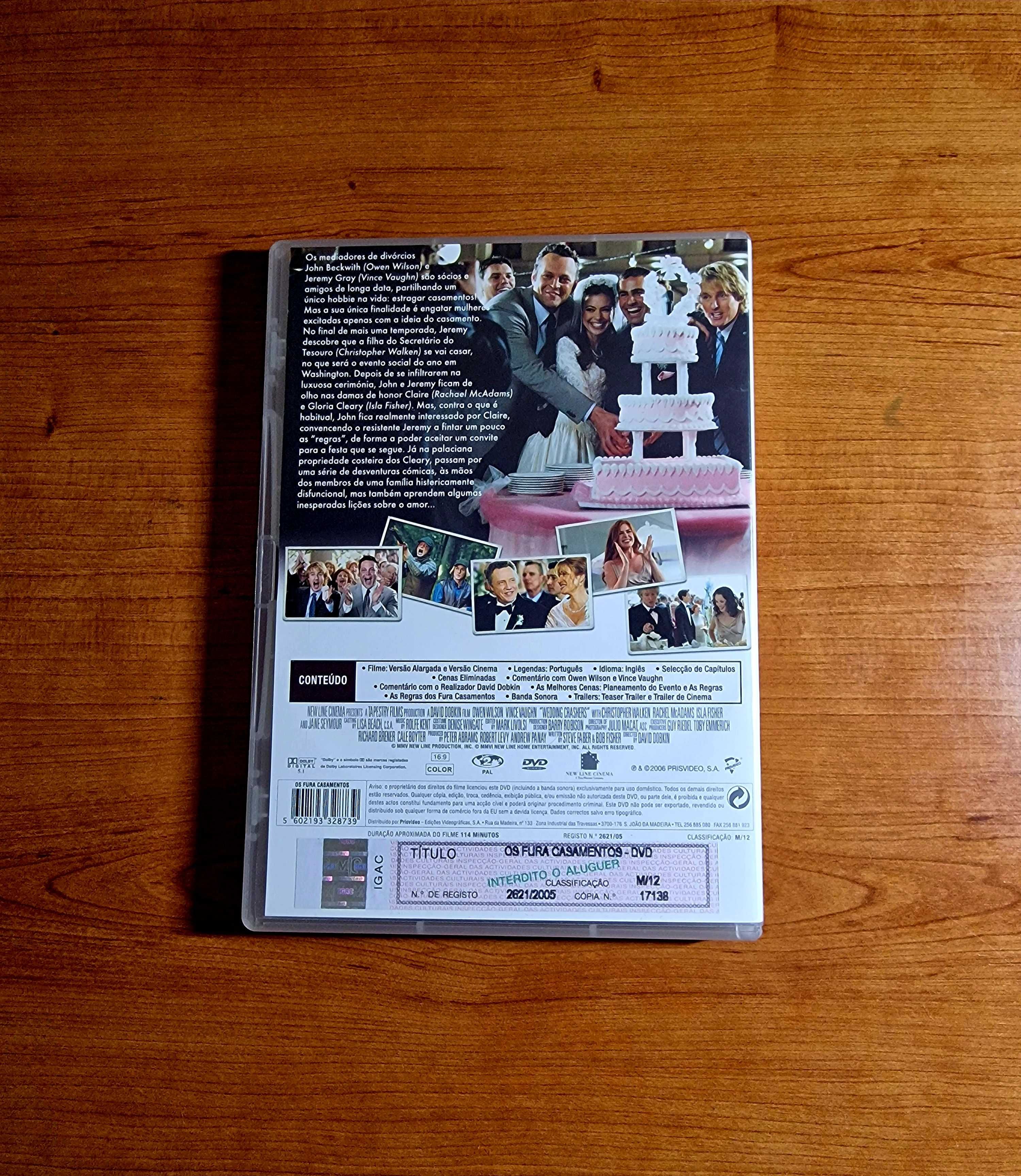 OS FURA CASAMENTOS (Owen Wilson/Vince Vaughn/Will Ferrell/Isla Fisher)