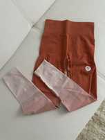 Legginsy ombre pomarańczowe Gym Glamour xs