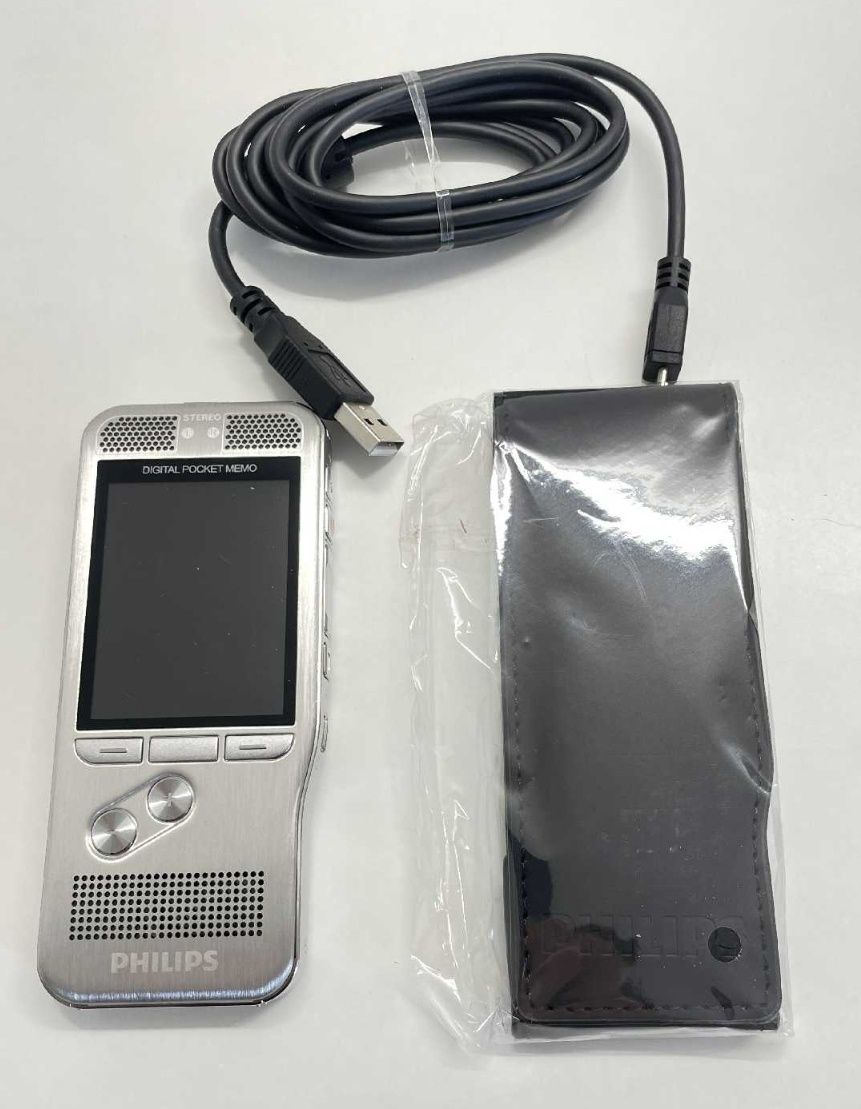 Nowy Dyktafon Philips PocketMemo DPM6000 dyktafon cyfrowy, rejestrator