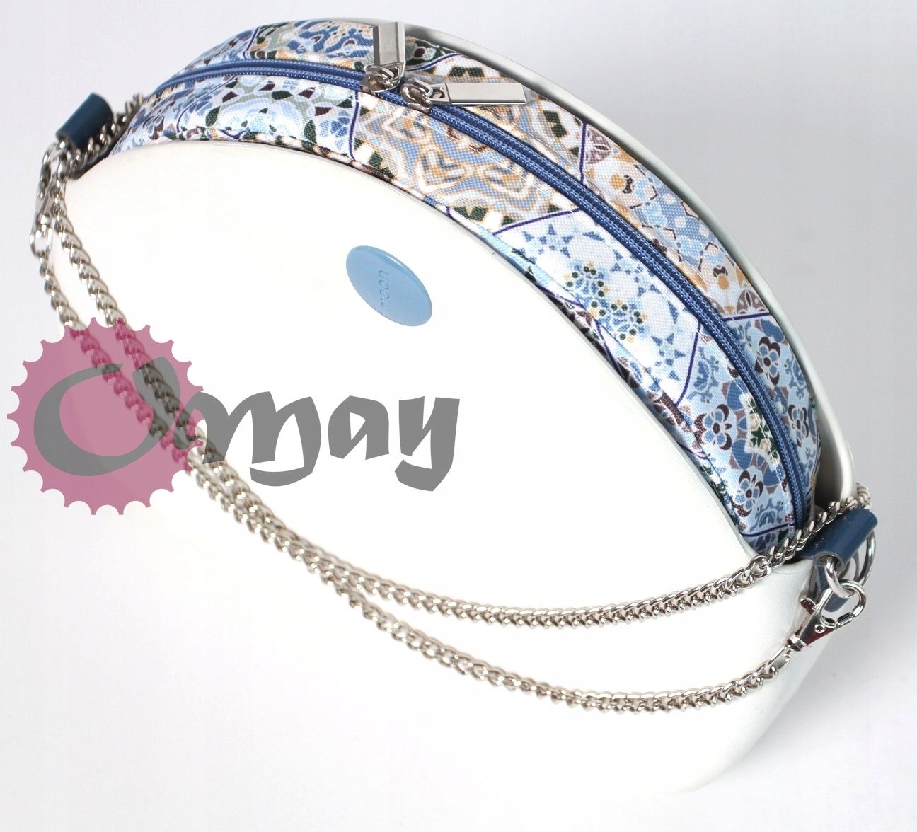 organizer OBAG MOON LIGHT kafelki biszkoptowe niebieski OMAY
