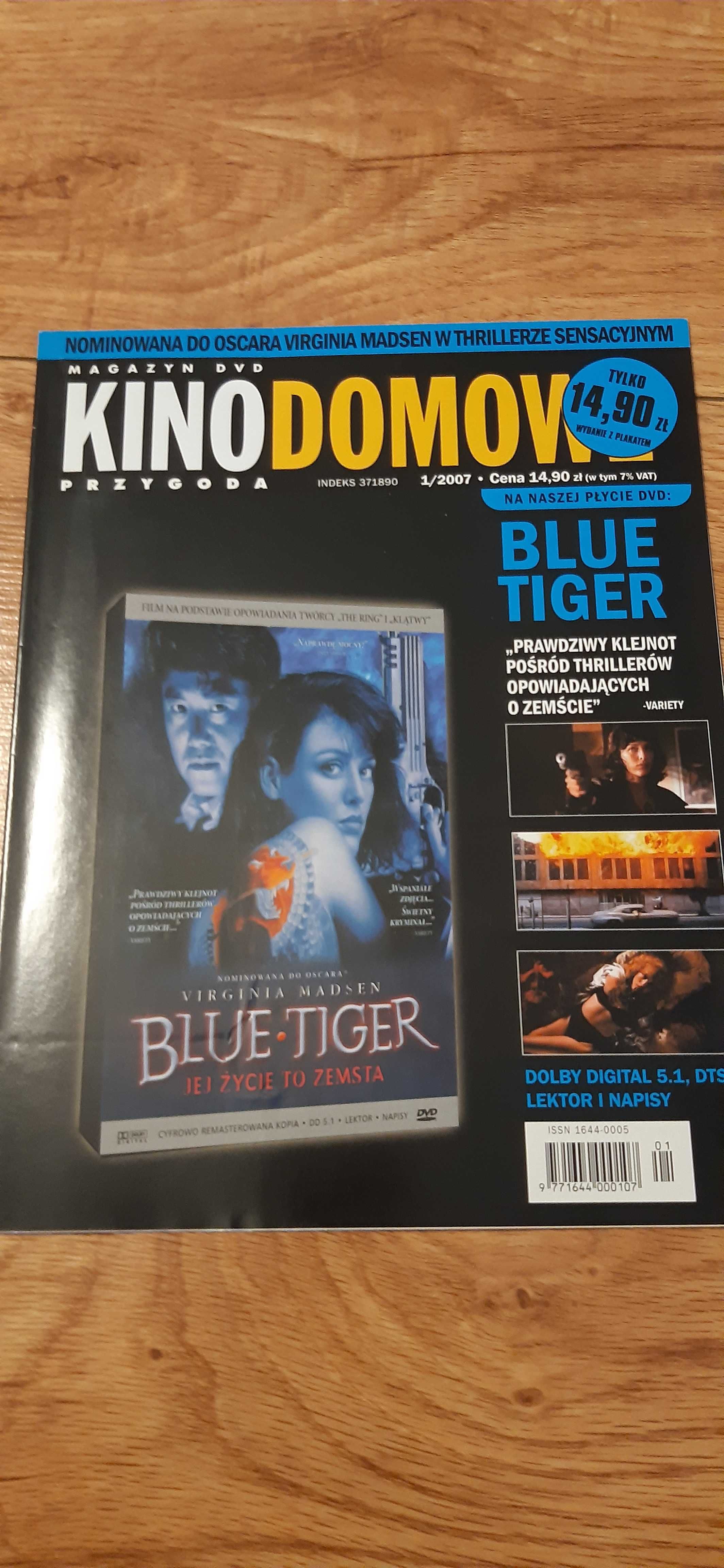 plakat filmowy blue tiger kino azja dla kolekcjonerów