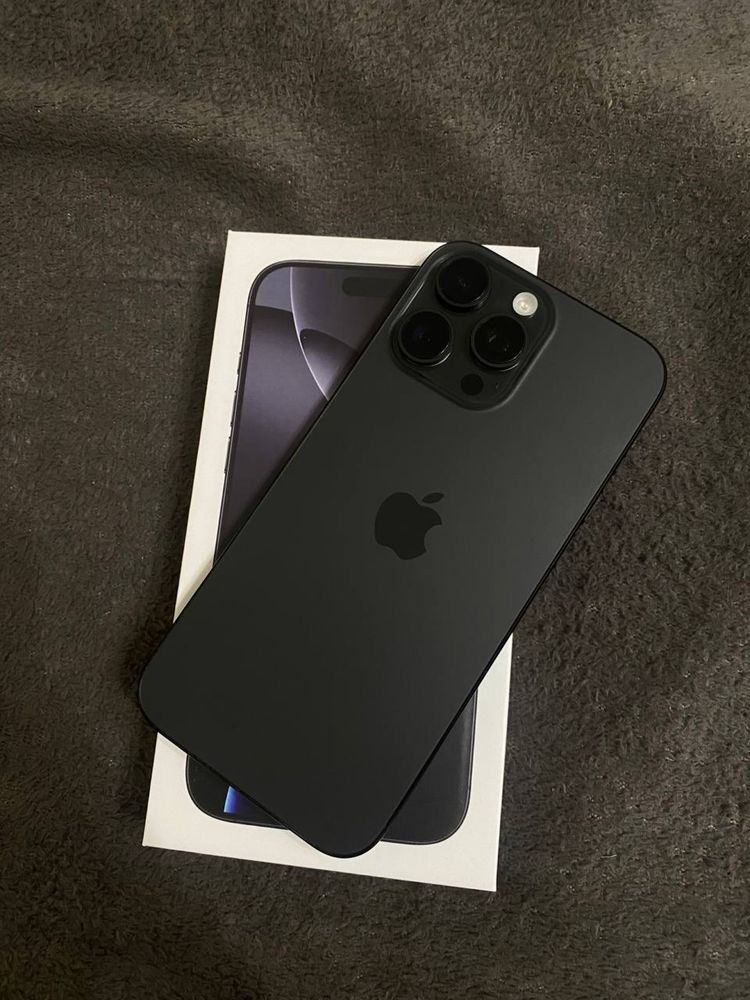 iPhone 16 Pro Max Black Titanium 256GB