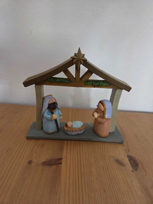 Presépio tradicional em cerâmica