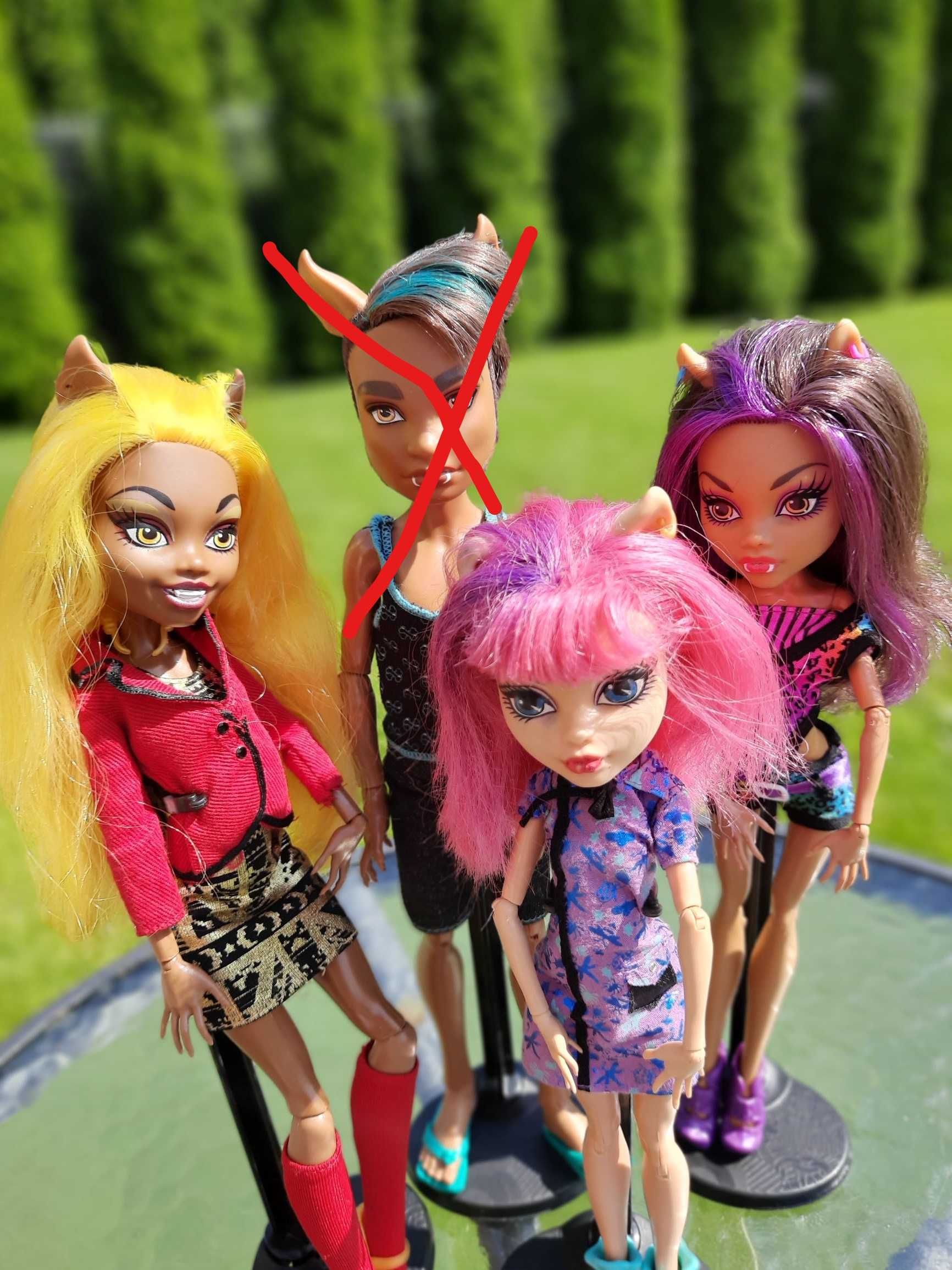 Monster High Howleen wolf, Clawdeen Wolf, Clawdia Wolf