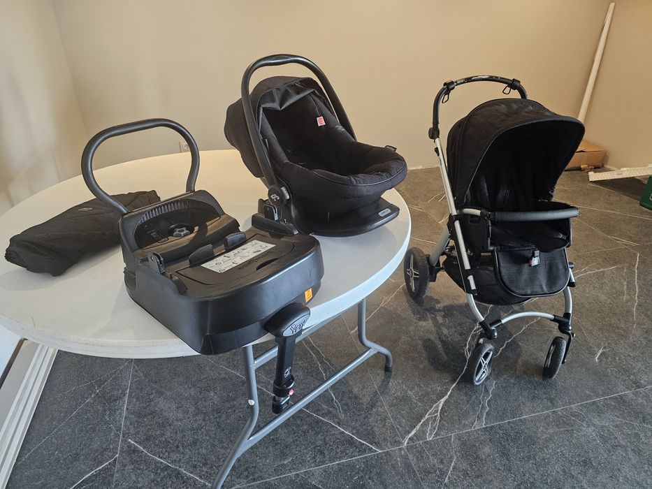 Trio bebecar carrinho bebé