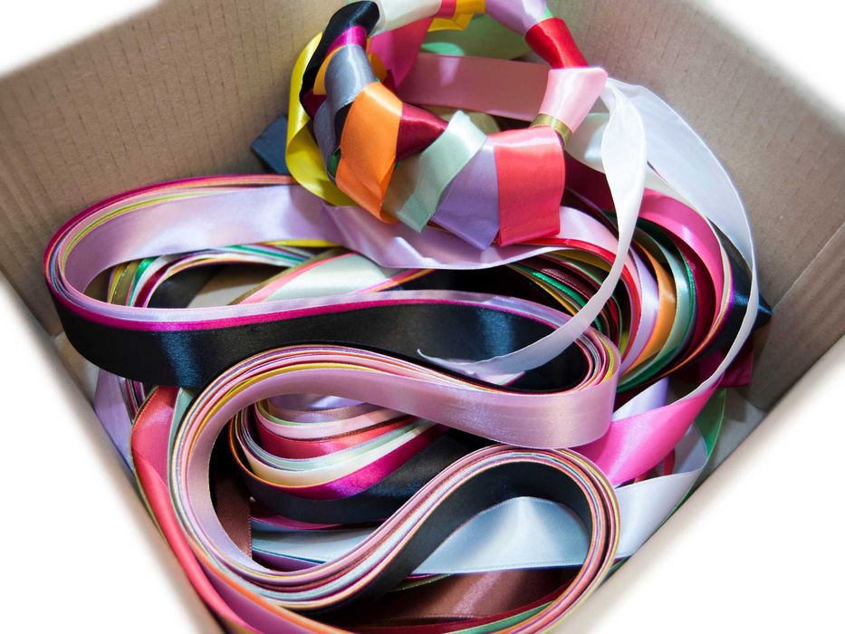 Opaska oczepinowa na bukiet ślubny.Ring,wstążki do bukietu.KOLORY