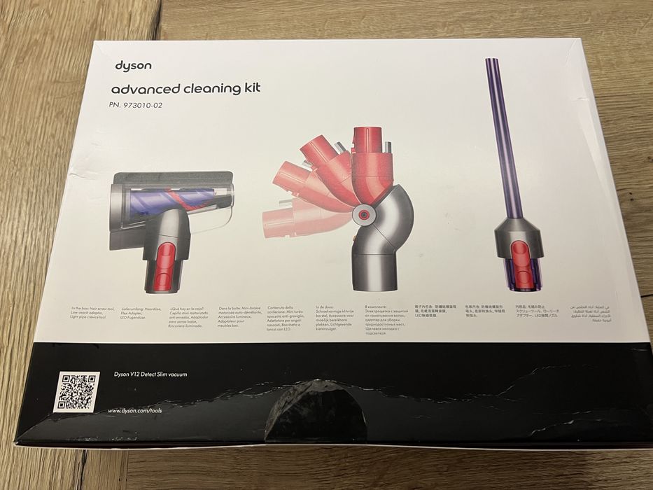 Dyson advanced cleaning kit zestaw końcówek