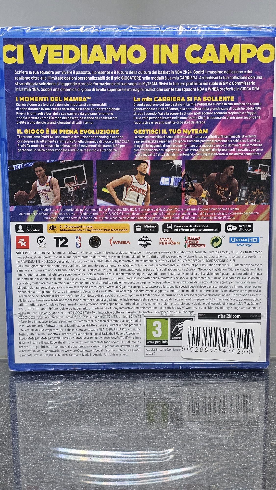 NBA 2K24 Kobe Bryant Ed PS5 NOVO SELADO 2k Basketball playstation 5