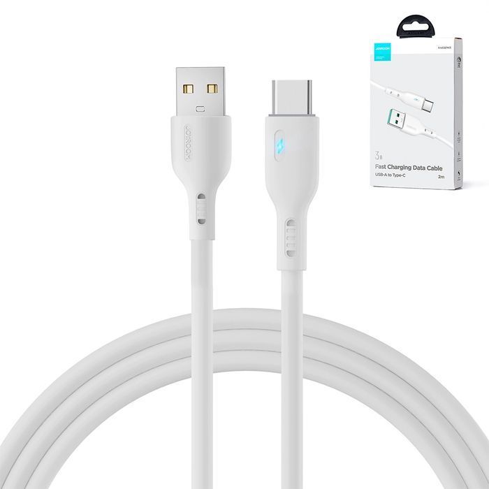 Kabel USB - USB C 3A 2m Joyroom S-UC027A13 - biały