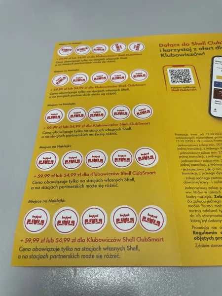 naklejki shell x ferrari