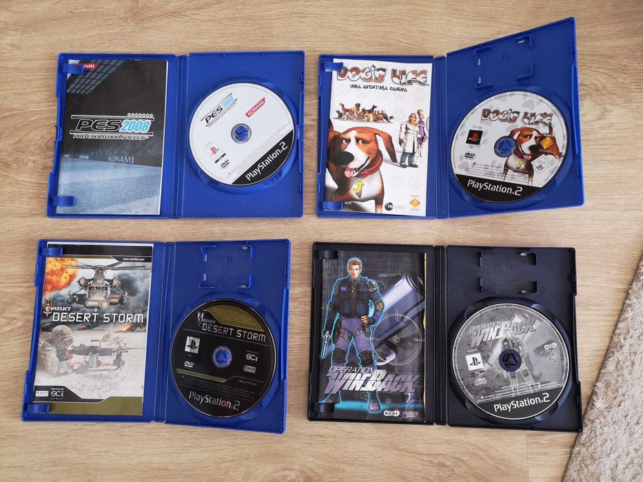 7 jogos para PS2 (4 euros cada jogo!)