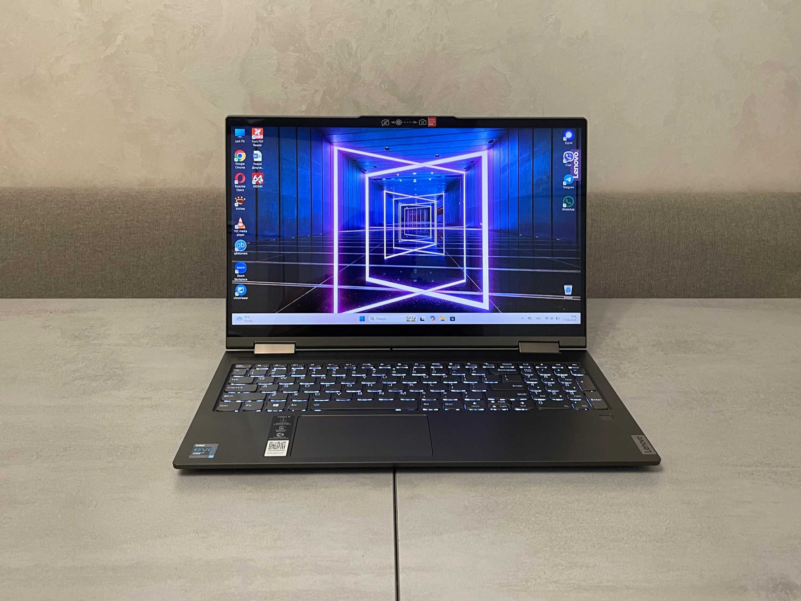 Ноутбук трансформер Lenovo Yoga 7 15ITL5, 15,6, i7-1165G7, 12GB, 512GB