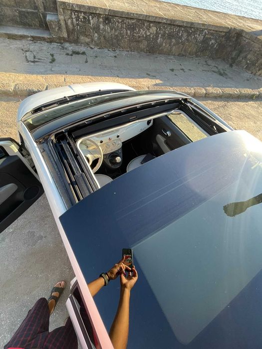 Fiat 500 1.3 Multijet Lounge 2010 – Teto Panorâmico