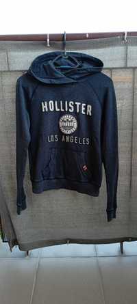 Granatowa Bluza Hollister Hoodie