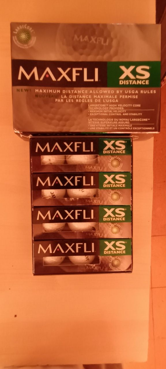 Bolas de Golfe Maxfli Novas