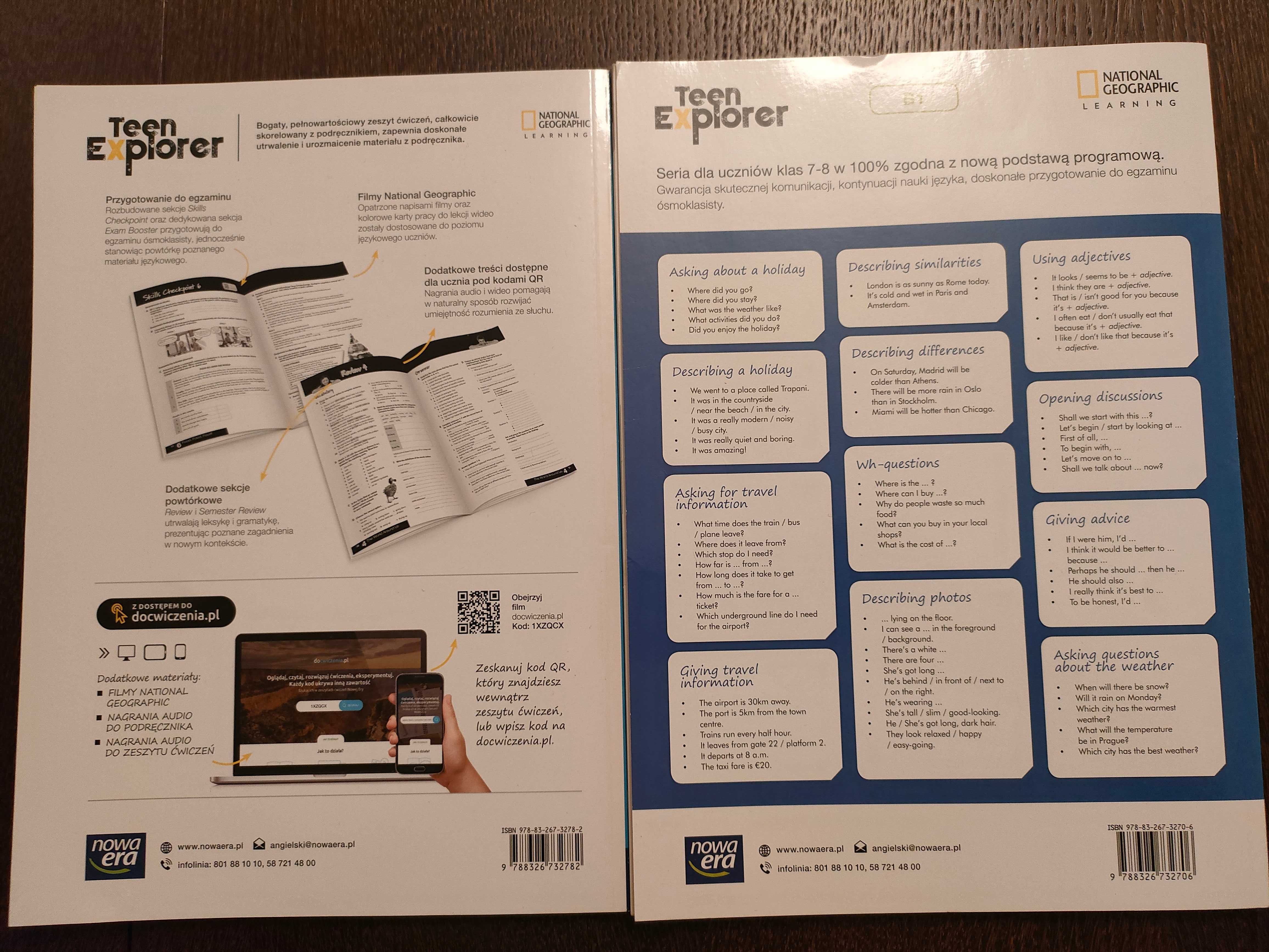 Teren Explorer 8 - podręcznik i zeszyt ćwiczeń