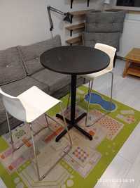 Ikea Stoł barowy stensele i krzesła hokery glenn