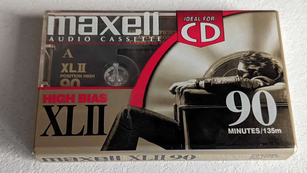 Maxell XLII 90 2002r. 1szt,