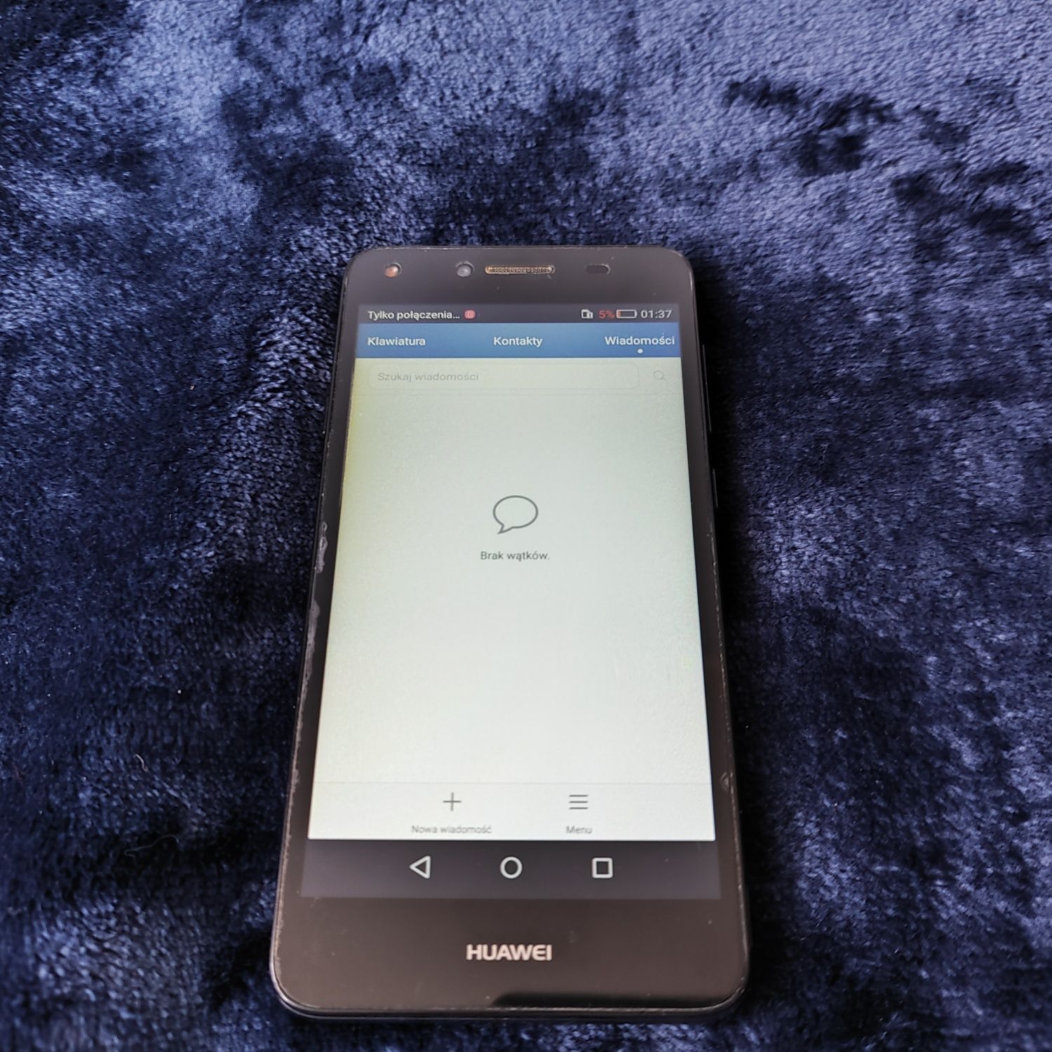 Smartfon Huawei Y5II + pudełko instrukcja