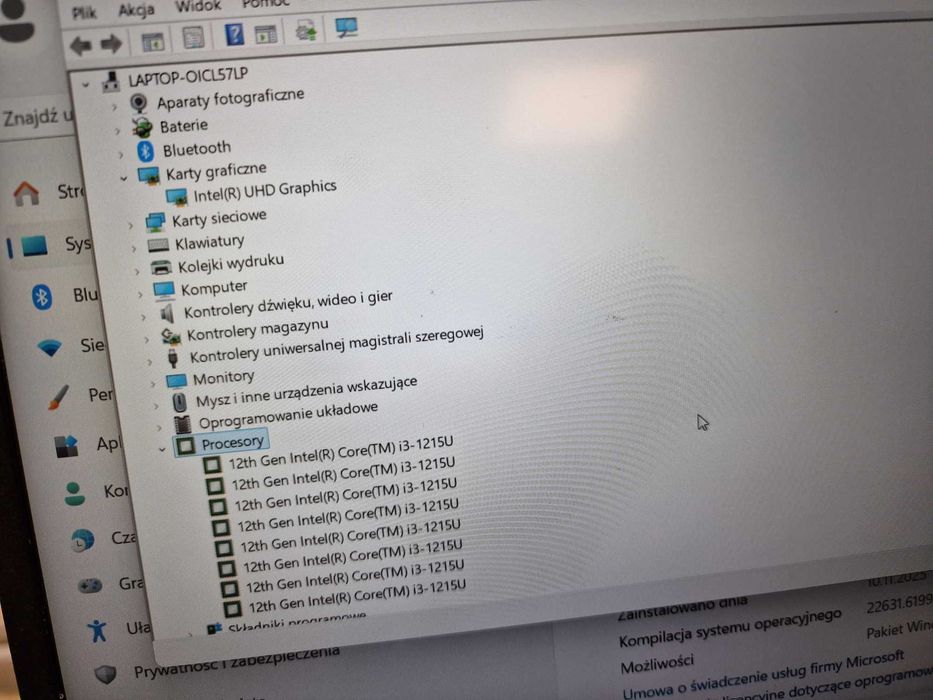 Acer Aspire 3 A315-59/ i3-1215U/ 16GB/ 512GB/ czytaj uważnie opis