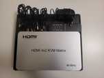 KVM przełącznik HDMI 4x2 Matrix switch
