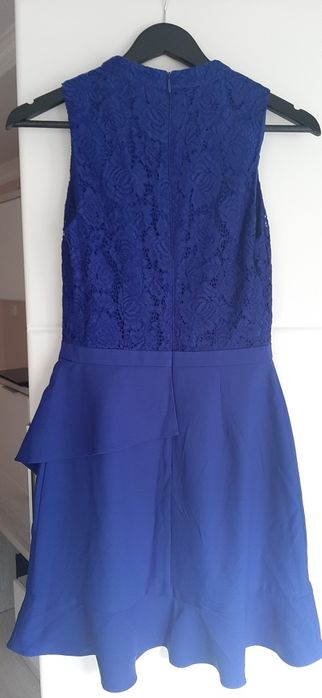 Сукня плаття міні синя Б/В xs eur34