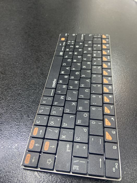 Клавіатура Bluetooth Rapoo Keyboard E6300 для iPad Black