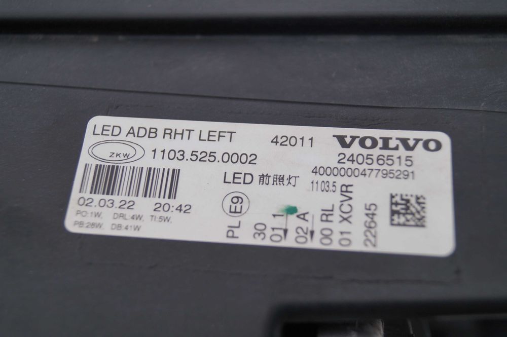 lampa przód przednia lewa volvo fh iii lift full led
