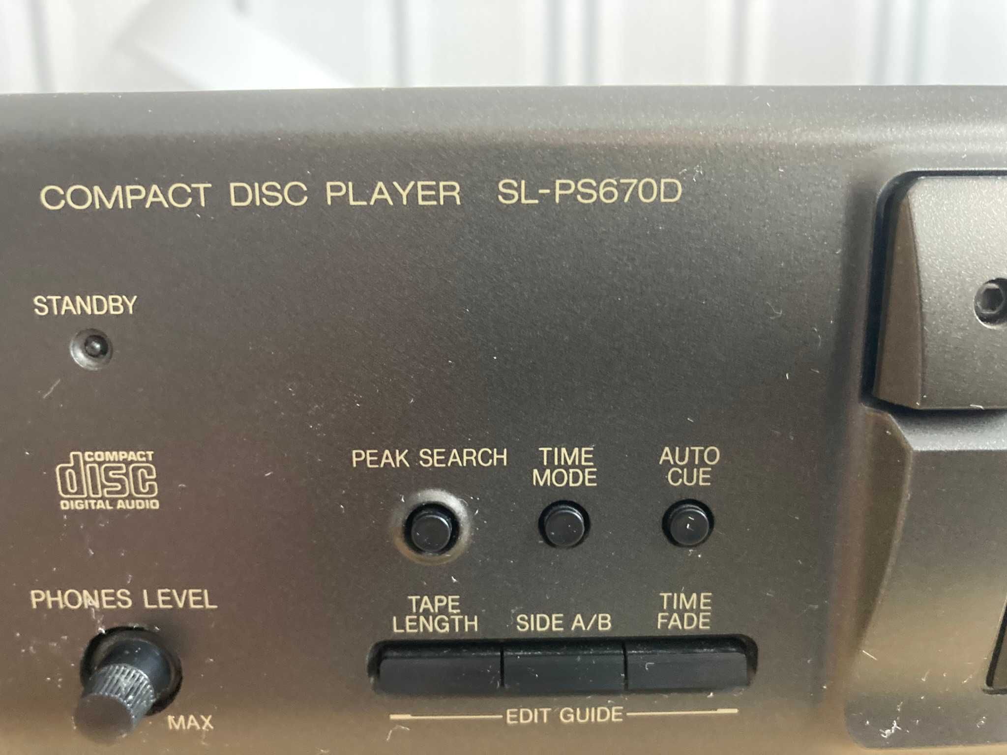 Odtwarzacz CD TECHNICS SL-PS670D  1 Właściciel SUPER Stan 100% Sprawny