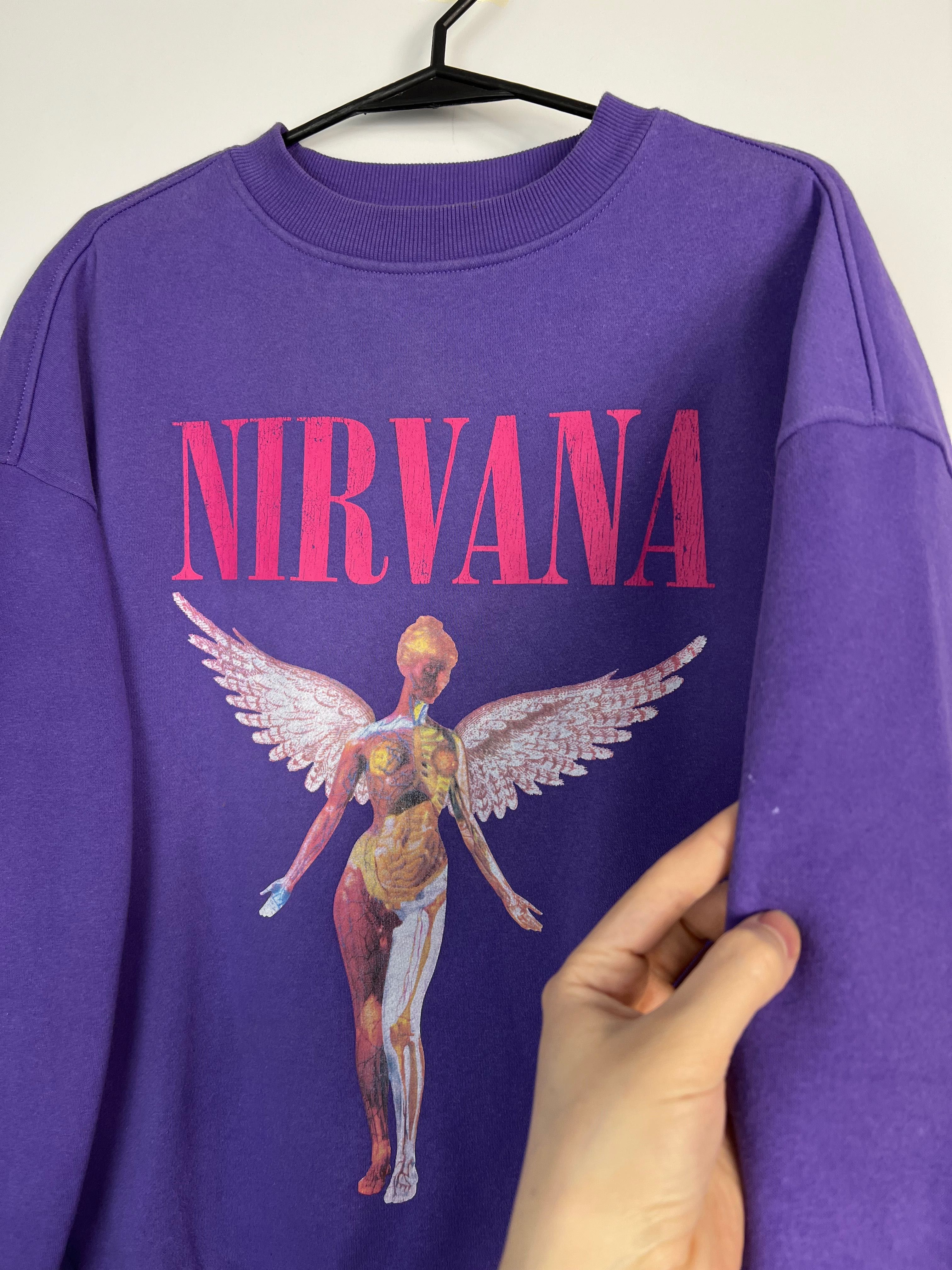 Oversize Bluza Nirvana Big Logo Great Color