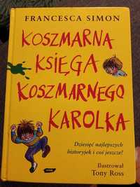 Książka koszmarna księga koszmarnego Karolka