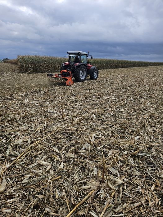 Mulczowanie, koszenie traw kosiarką bijakową
