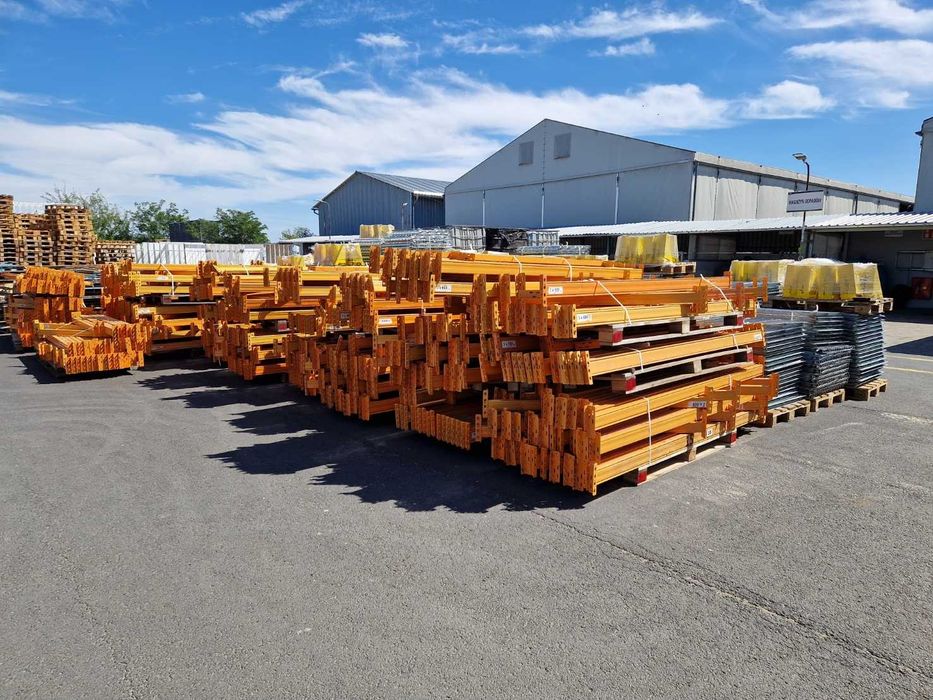 Regały paletowe, magazynowe PROMAG PHR, używane 3x700kg