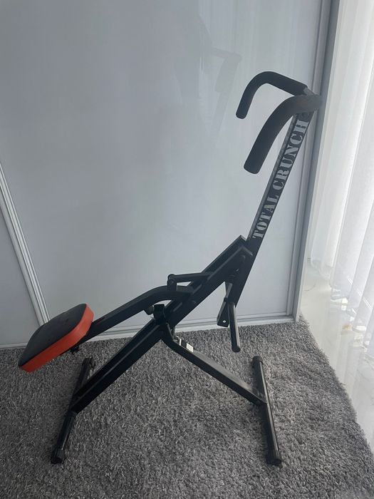Total crunch ławeczka treningowa trenażer do cwiczen + gratis Stepper!