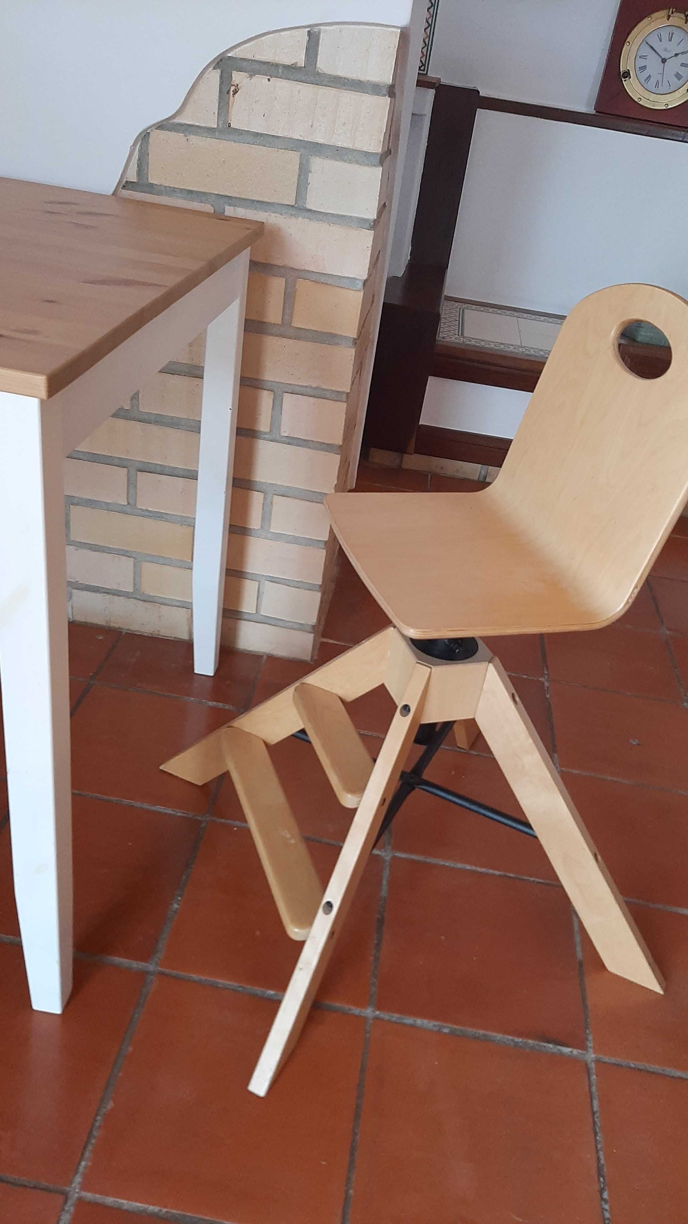 Cadeira refeiçao madeira autonomia