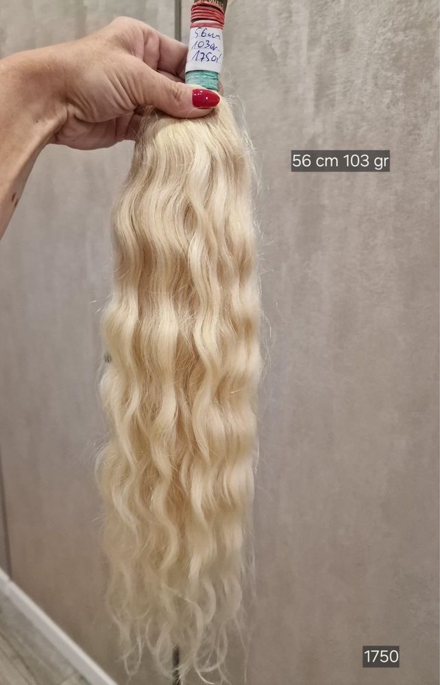 Wlosy doczepiane blond
