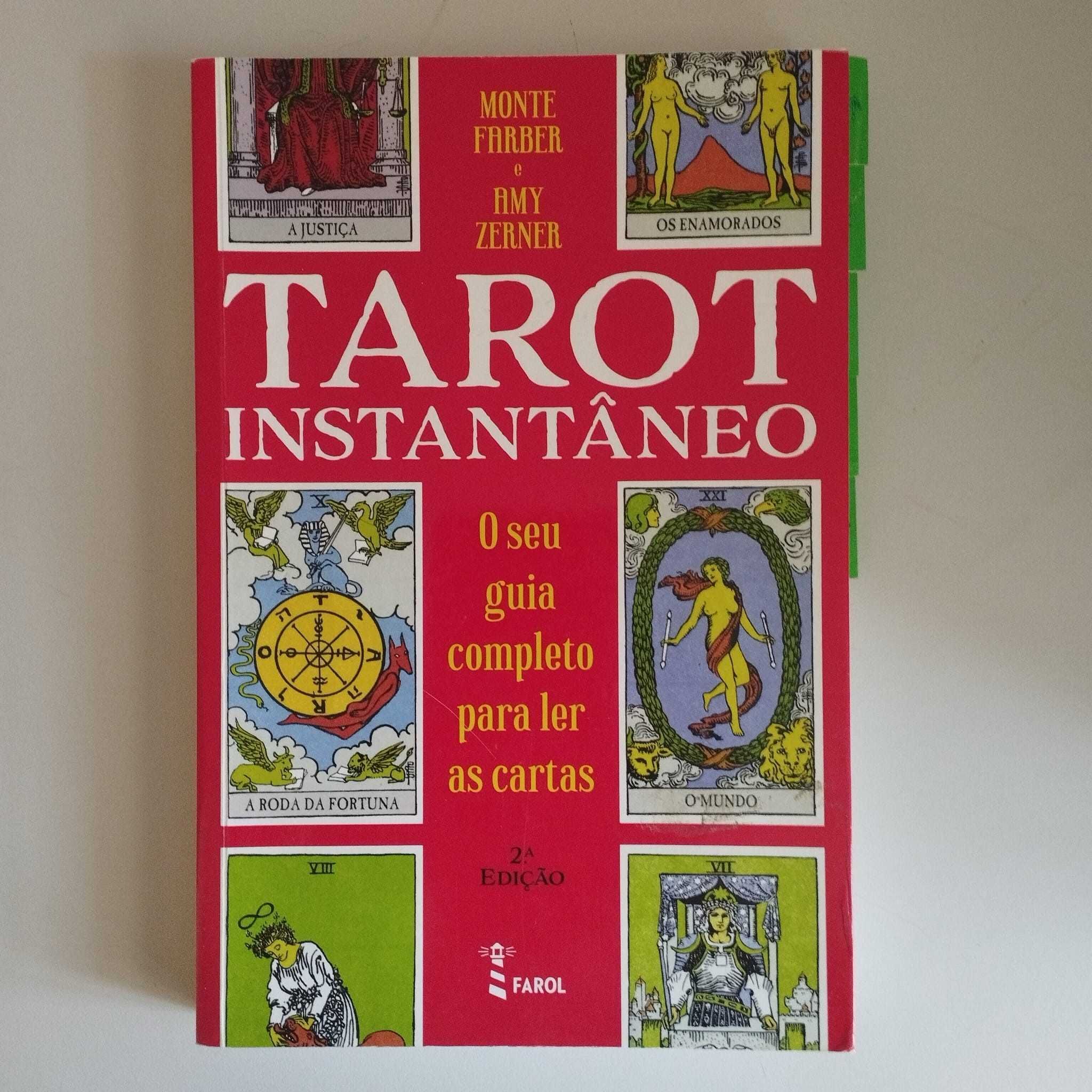 livro "Tarot Instantâneo", de Monte Farber e Amy Zerner