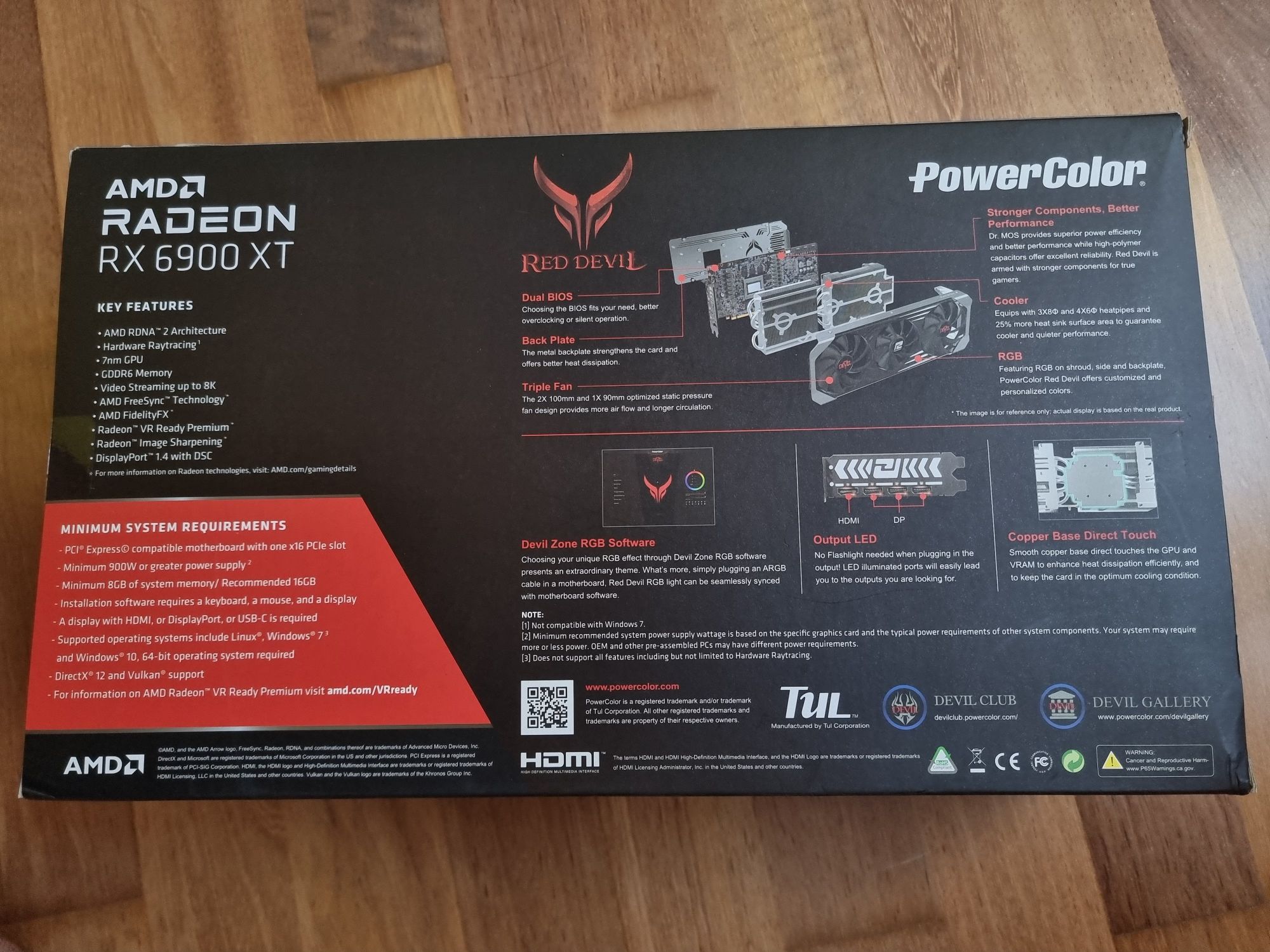 Radeon Power Color Red Devil 6900 XT Ultimate