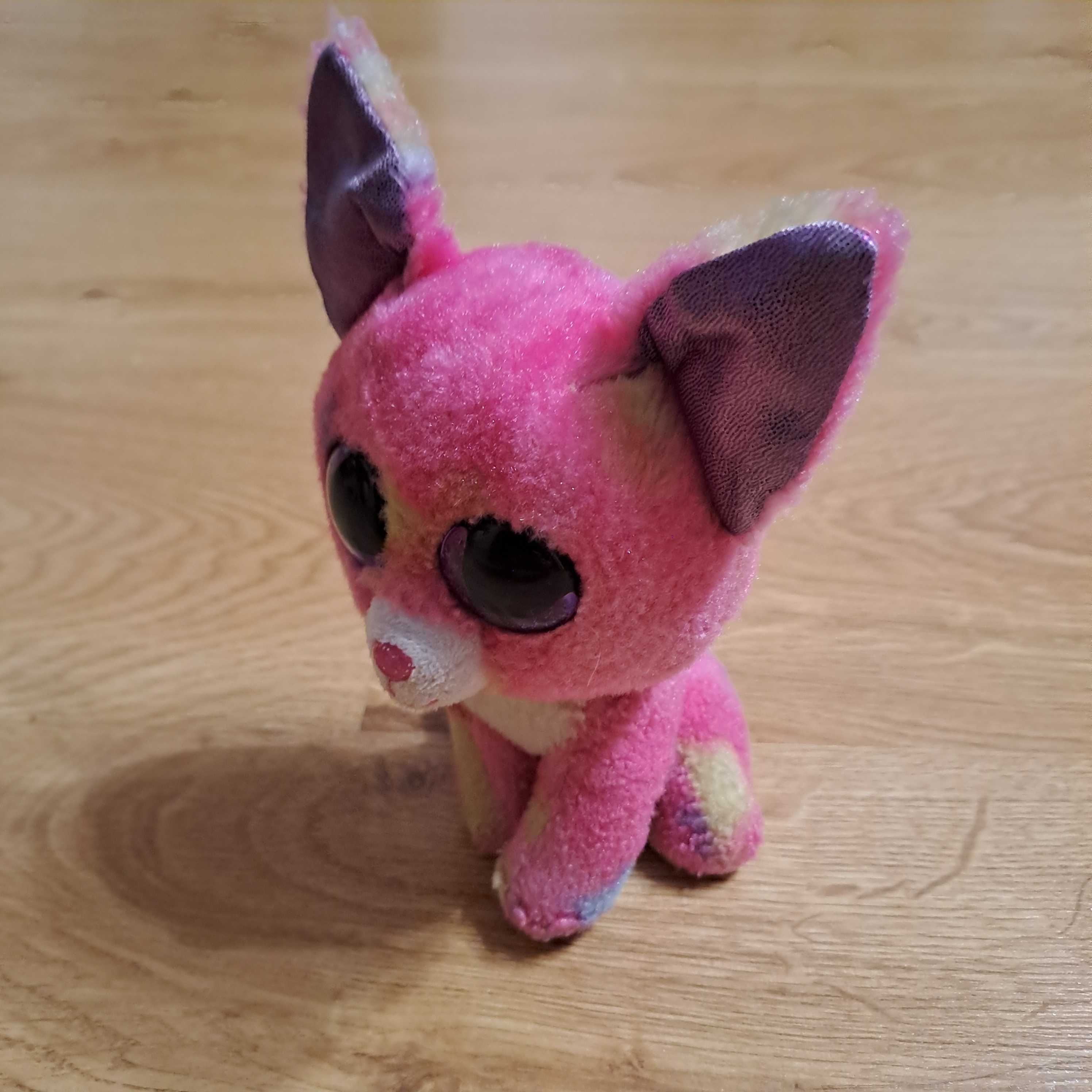 Pluszak Beanie Boos Cancun - Różowy Piesek Chihuahua 15 cm