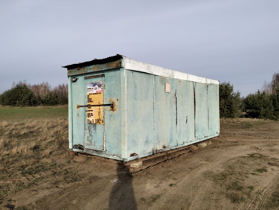 Barak budowlany kontener barakowóz domek letniskowy camping dom