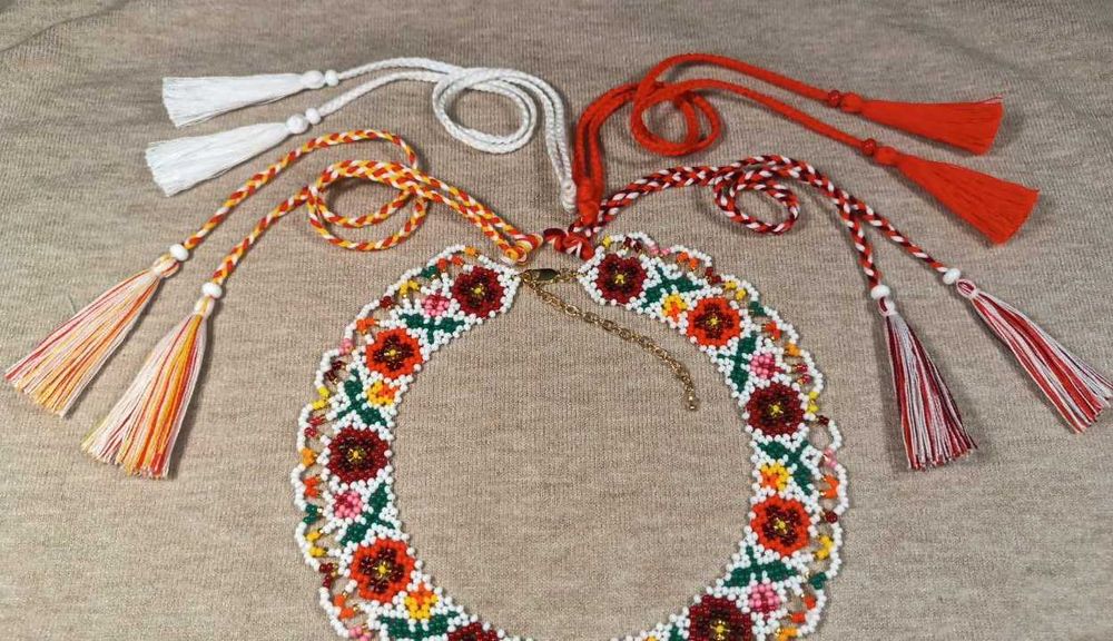 Силянка з чеського бісеру.