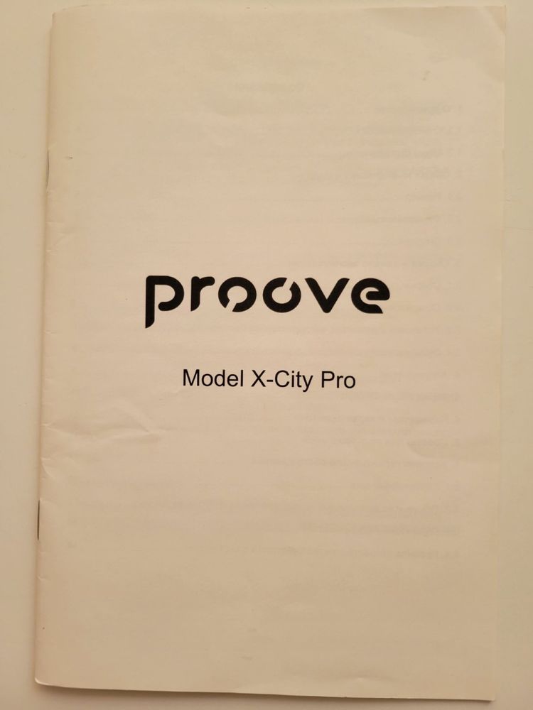 Продам електросамокат Proove X-City Pro