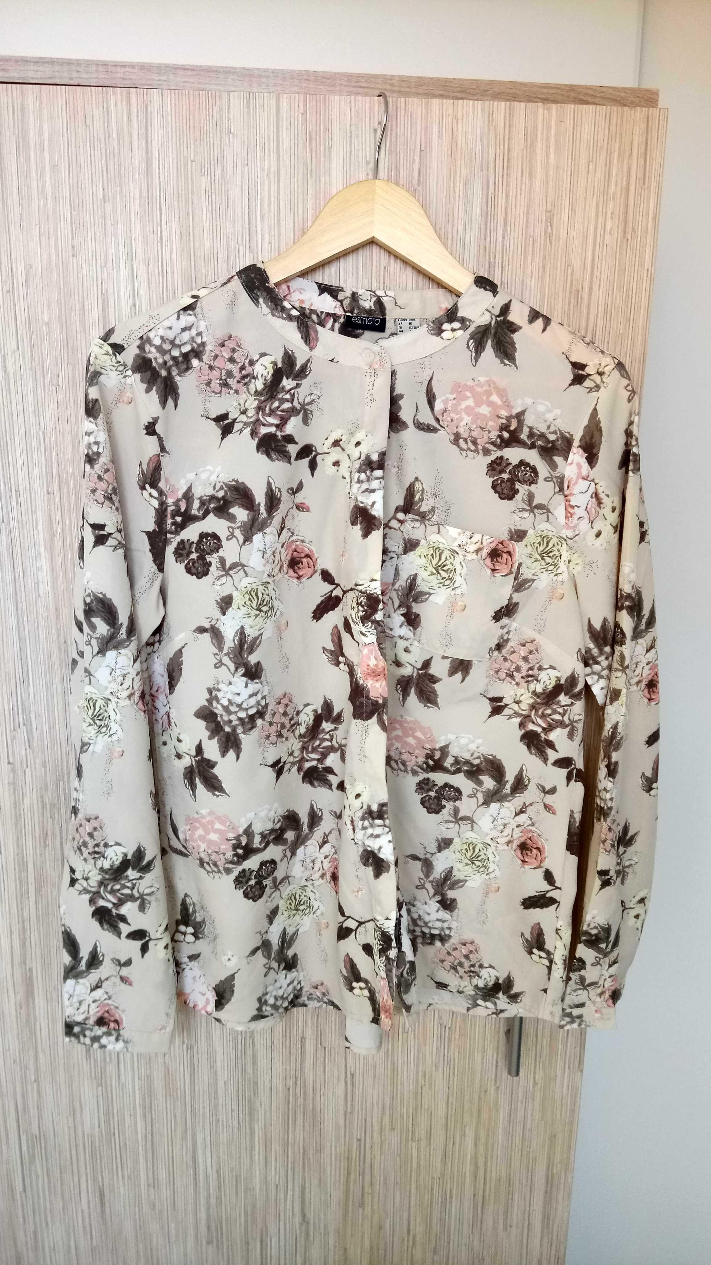 Koszula w kwiaty (esmara) w rozmiarze 42
